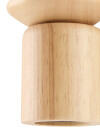 Lámpara de techo ASMIND Ø8xA13cm madera Lámpara de techo ASMIND Ø8xA13cm madera