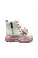 BORCEGO INFANTIL CON APLIQUE MOÑA Beige