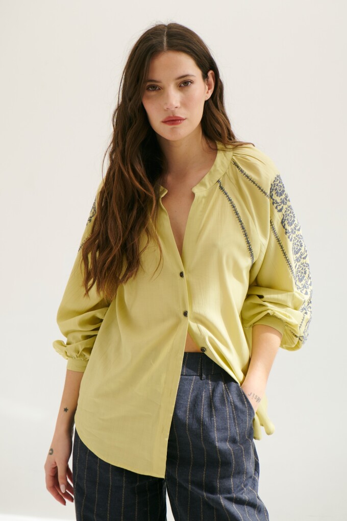 CAMISA INDI VERDE