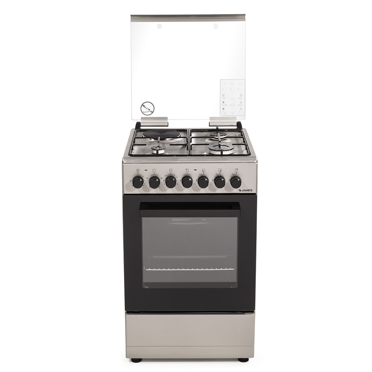 Cocina James 3H+1D C 211 ATKS inox. 