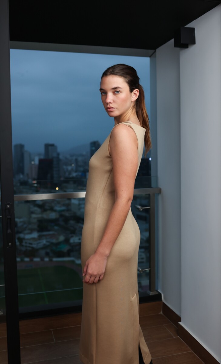 VESTIDO NOA MODAL - AVENA 