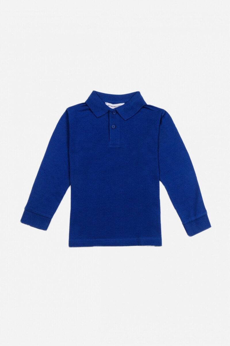 Remera polo - Niño AZUL FRANCIA