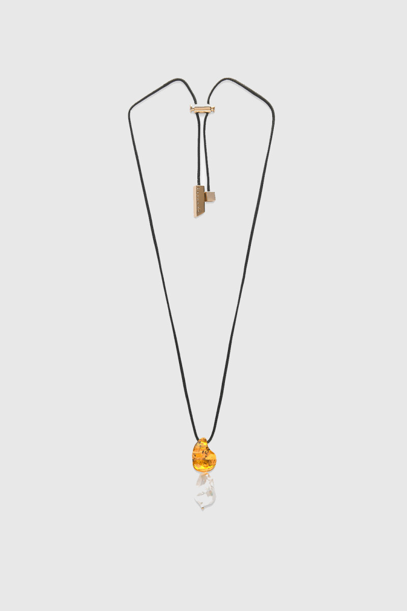 COLLAR RESINA Amarillo