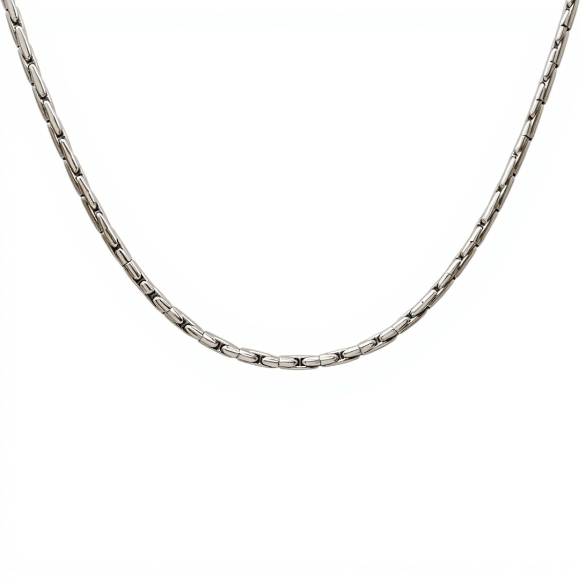 Cadena de bambú - Plata 925 - Sin Piedra - CD3321 - sinpiedra 