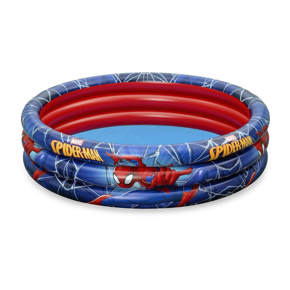 Piscina inflable 3 aros Spiderman Bestway 