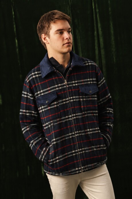 Campera New Zeland Azul Marino
