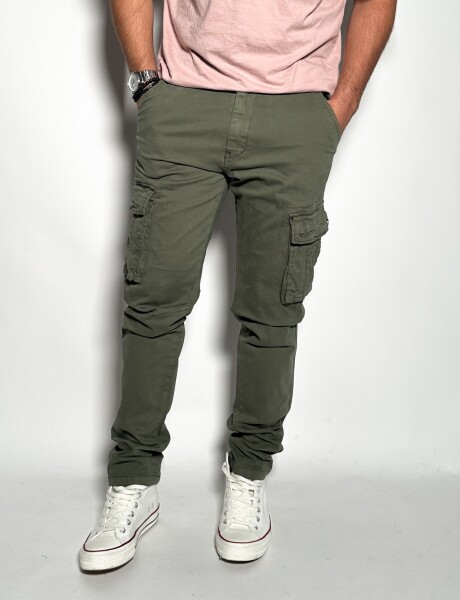 Pantalon Cargo Scar Verde
