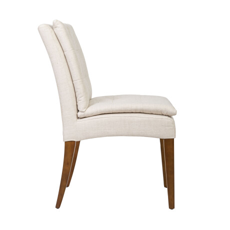 SILLA DE COMEDOR MADERA NATURAL-BEIGE CARLOTA