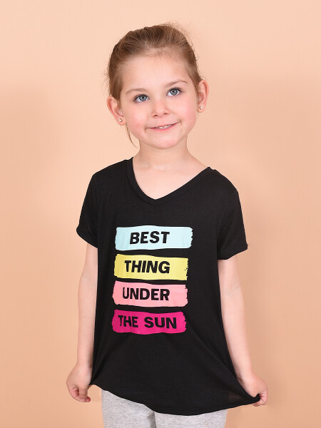 REMERA FUN NEGRO