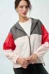 Campera Rumba Gris Me./Rojo