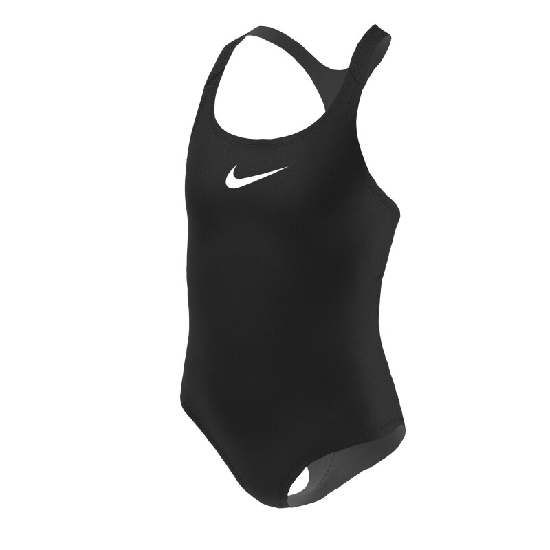 Traje De Baño Racerback One Piece de Niña Negro