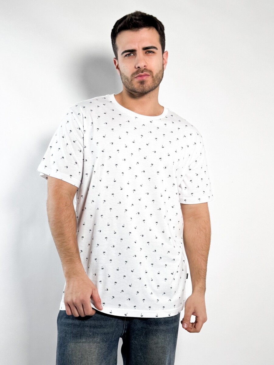 Remera estampada Charly - Blanco 