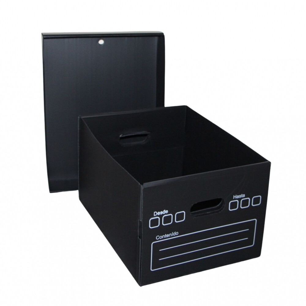 CAJA ORGANIZADORA 45X34X30 COLOR NEGRO CAJA ORGANIZADORA 45X34X30 COLOR NEGRO