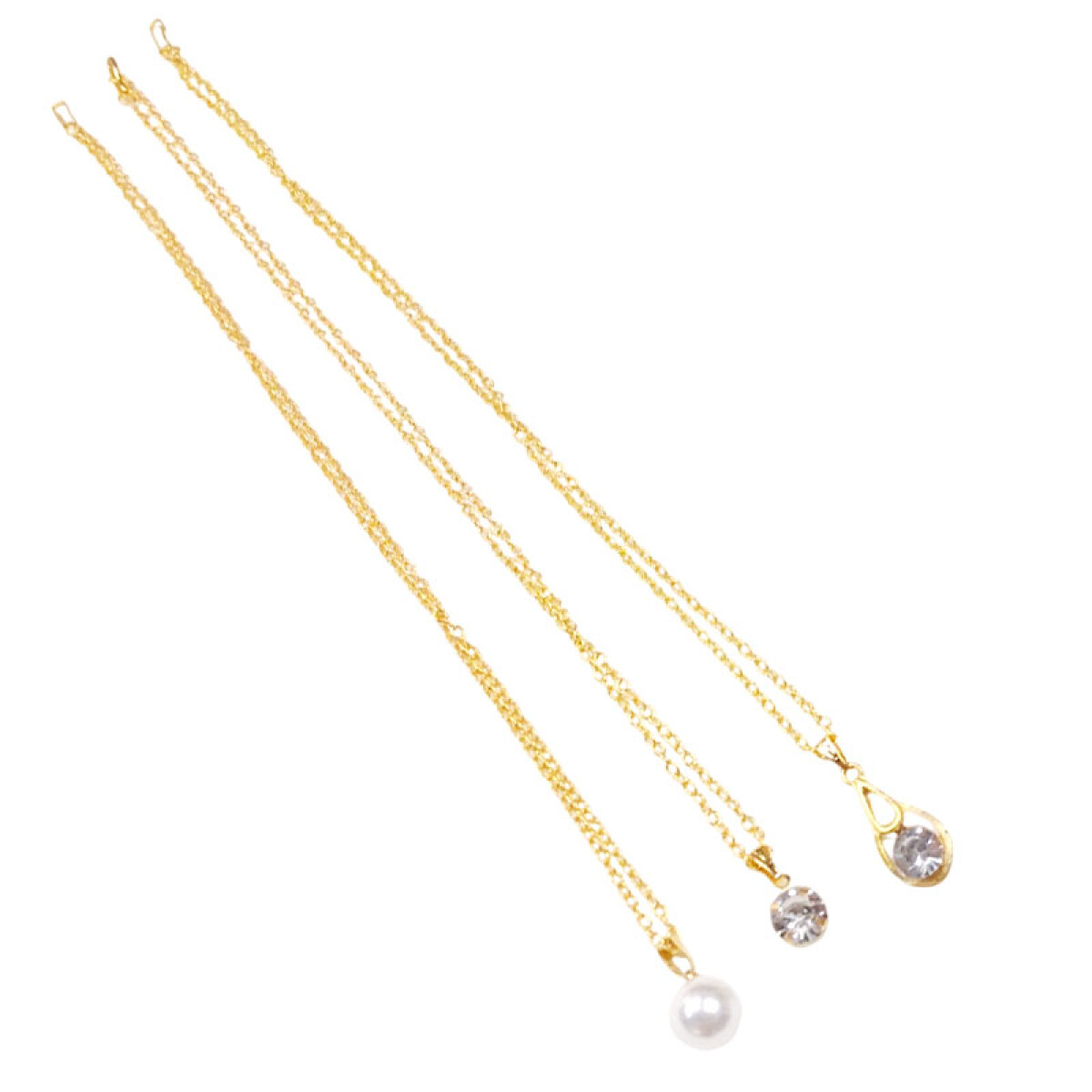 Collares brillantes 3pcs - Collares Brillantes 3pcs 