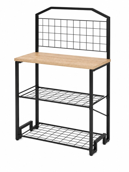 MESA AUXILIAR DE COCINA NEGRO