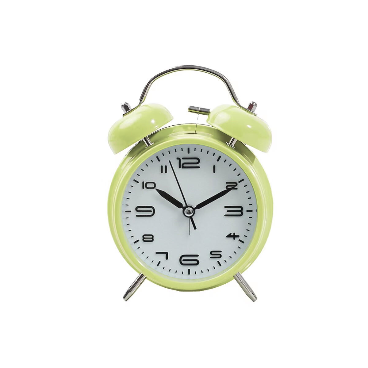 Reloj analogico de escritorio retro - Verde 
