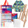 Set Arte Infantil 39pcs Caballete Pinceles Pinturas Jug027002