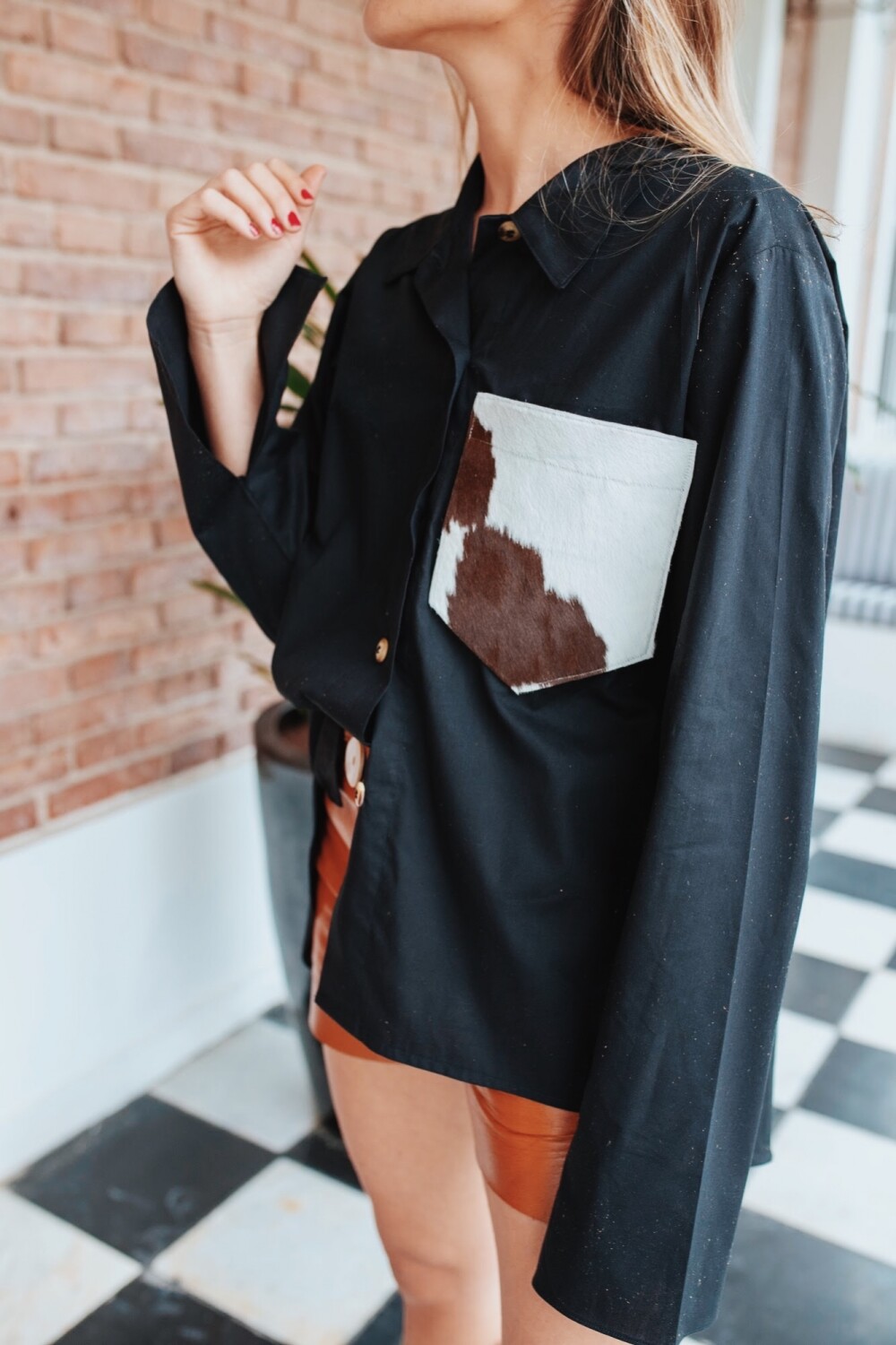 Pocket Shirt Negro