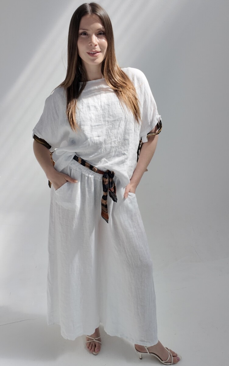 Blusa Praga - Blanco 