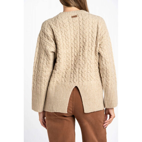 Sweater Lana Beige Melange