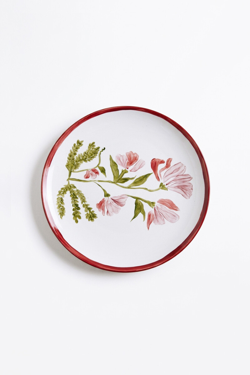 Plato Malva rosado