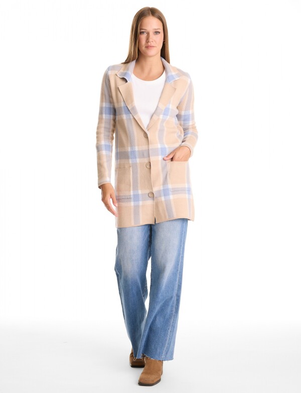 Cardigan Cuadrille MULTI/BEIGE