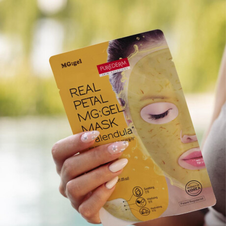 Mascarilla Facial Purederm Real Petal Mg: Mask Caléndula en Gel 1 Unidad Mascarilla Facial Purederm Real Petal Mg: Mask Caléndula en Gel 1 Unidad