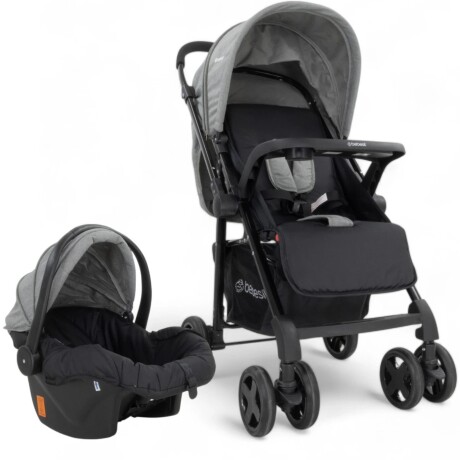 Coche Travel System Oviedo Bebesit - Gris Coche Travel System Oviedo Bebesit - Gris
