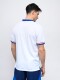 Remera Polo CNdeF Train Licencias Hombre Blanco, Azul Royal, Rojo
