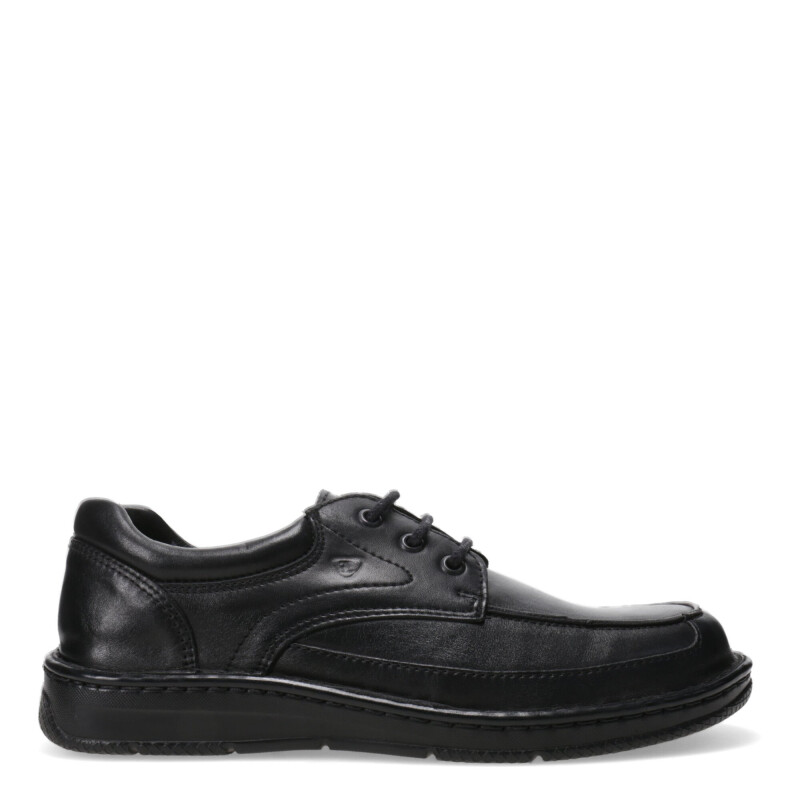 Zapatos de Hombre Lombardino Casual Espejo Negro