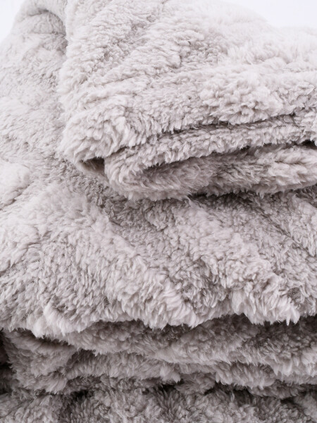PIE DE CAMA DAMERO GRIS