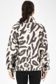 Campera sherpa animal Animal print