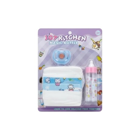 Set Pañal con Mamadera y Chupete para Bebote BL665D 001