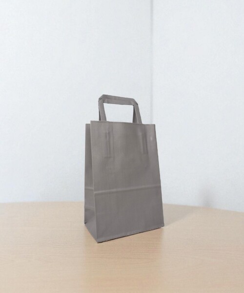 Bolsa lisa acuario 14x08x20 cm GRIS SOMBRA