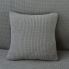 Funda sillón 5 cuerpos lisa gris