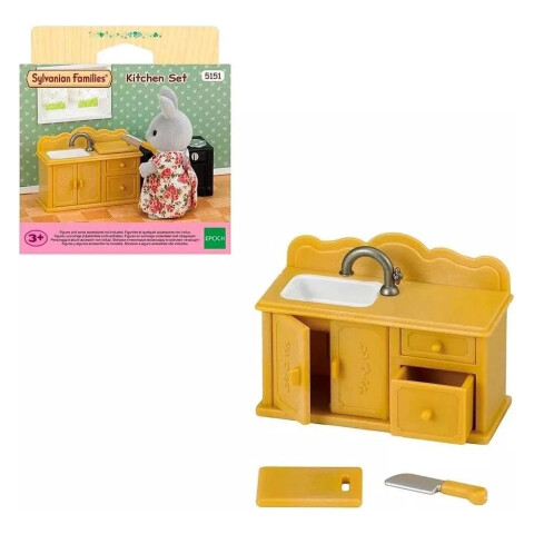 Sylvanian Families Set De Cocina Con Accesorios Juguete Sylvanian Families Set De Cocina Con Accesorios Juguete