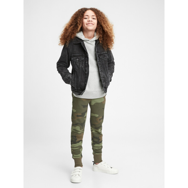 V-HERITAGE LOGO JOGGER GREEN CAMO