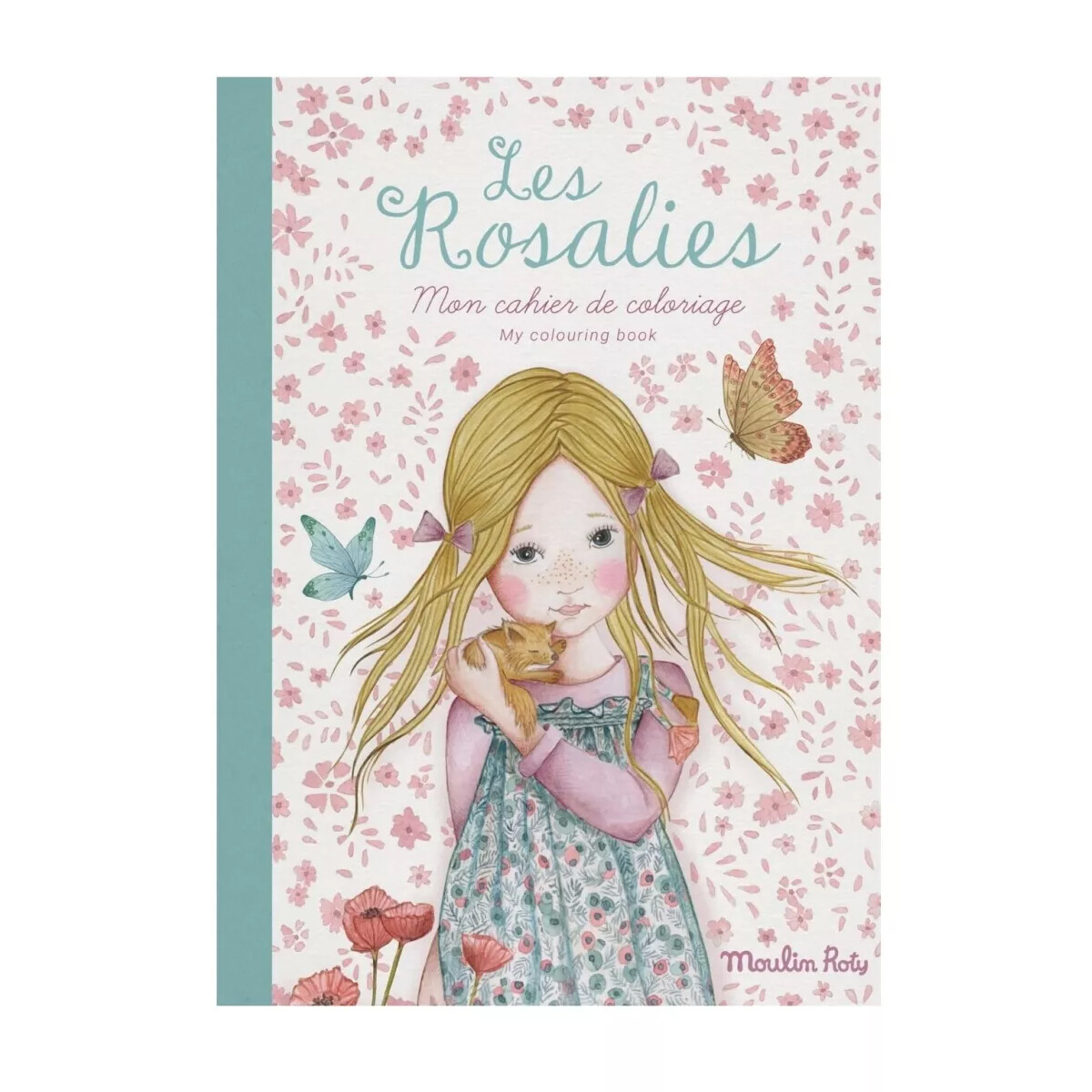 Libro para colorear Les Rosalies Moulin Roty 