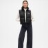 IE LOGO PRIMALOFT PUFFER VEST BASIC BLACK 2