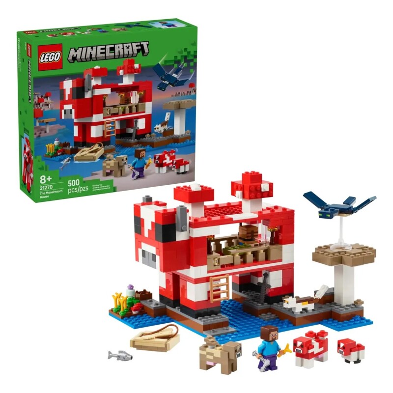 Lego Minecraft La Casa Champiñaca Lego Minecraft La Casa Champiñaca