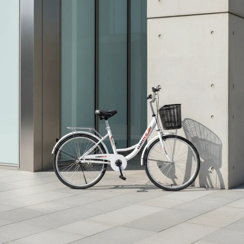 Bicicleta de paseo para dama rodado 26 Blanco