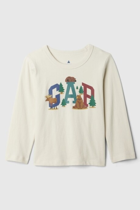 Remera Gráfico Manga Larga Toddler Niño Chino