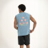 Musculosa Pulau Starship Azul