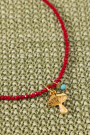 COLLAR SPRING Bordo