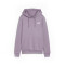 ESS EMBROIDERY HOODIE FL - PUMA LILA