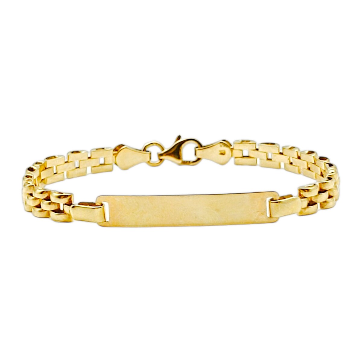 Pulsera Identidad Pantera-Oro bajo-Sin Piedra-PU8013 - sinpiedra 