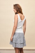 FALDA ALMA Negro/Blanco