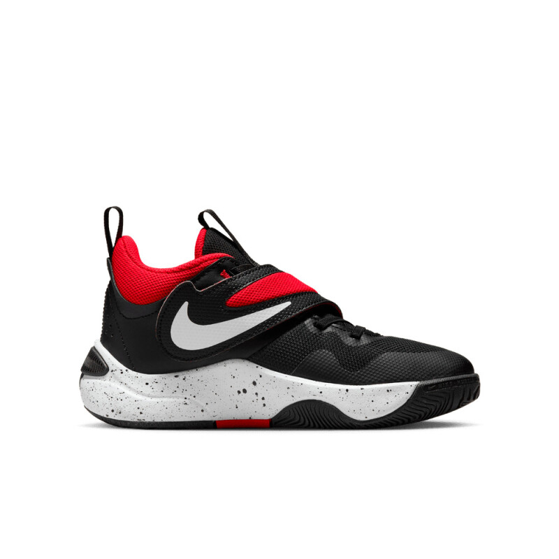 Zapatillas Team Hustle D 11 de Niño Negro