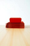 Pack x 20 unid - caja 03 8x12x4,5 cm eco ROJO