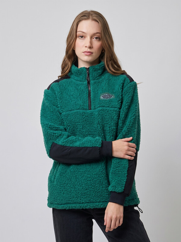 CANGURO S/C ELLES ( SHERPA ) RUSTY Verde